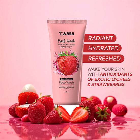 Twasa Strawberry Face Wash Benefits – Deep Cleansing & Hydration