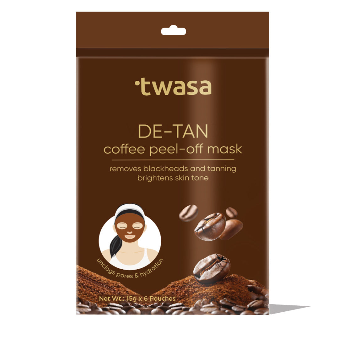 Coffee Peel-Off Mask for Glowing Skin and Blackhead Removal