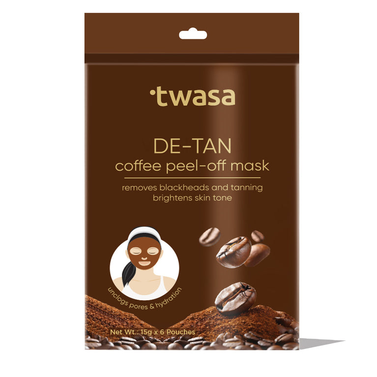 Coffee Peel-Off Mask for Glowing Skin and Blackhead Removal