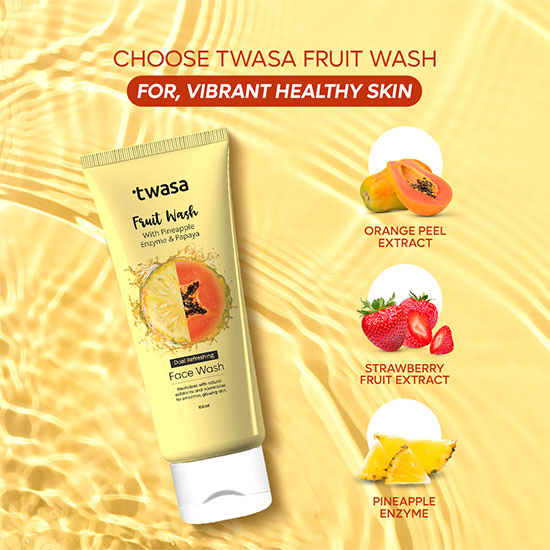 Looking for a Natural Face Wash? Try Twasa's Pineapple Face Wash